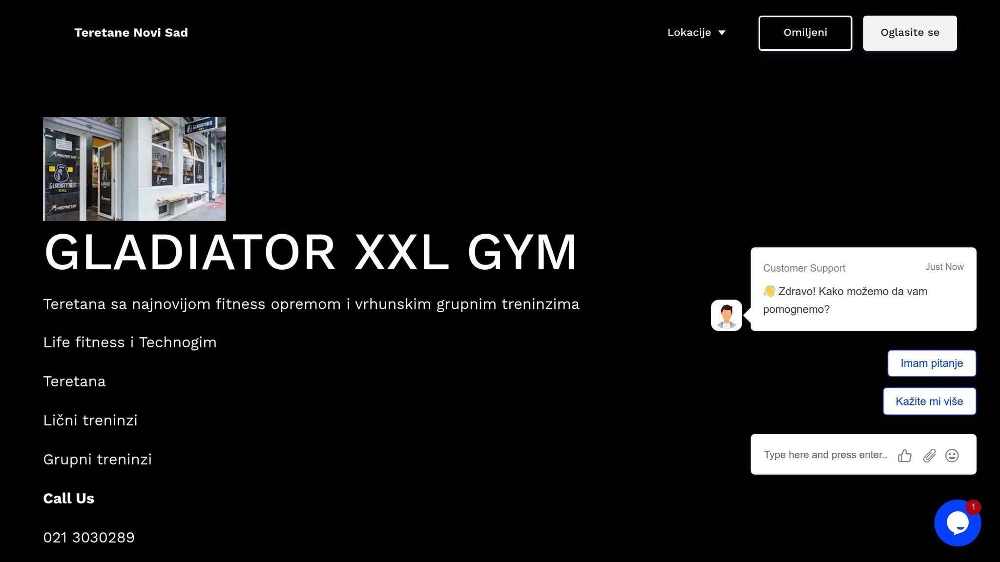 Gladiator XXL Gym